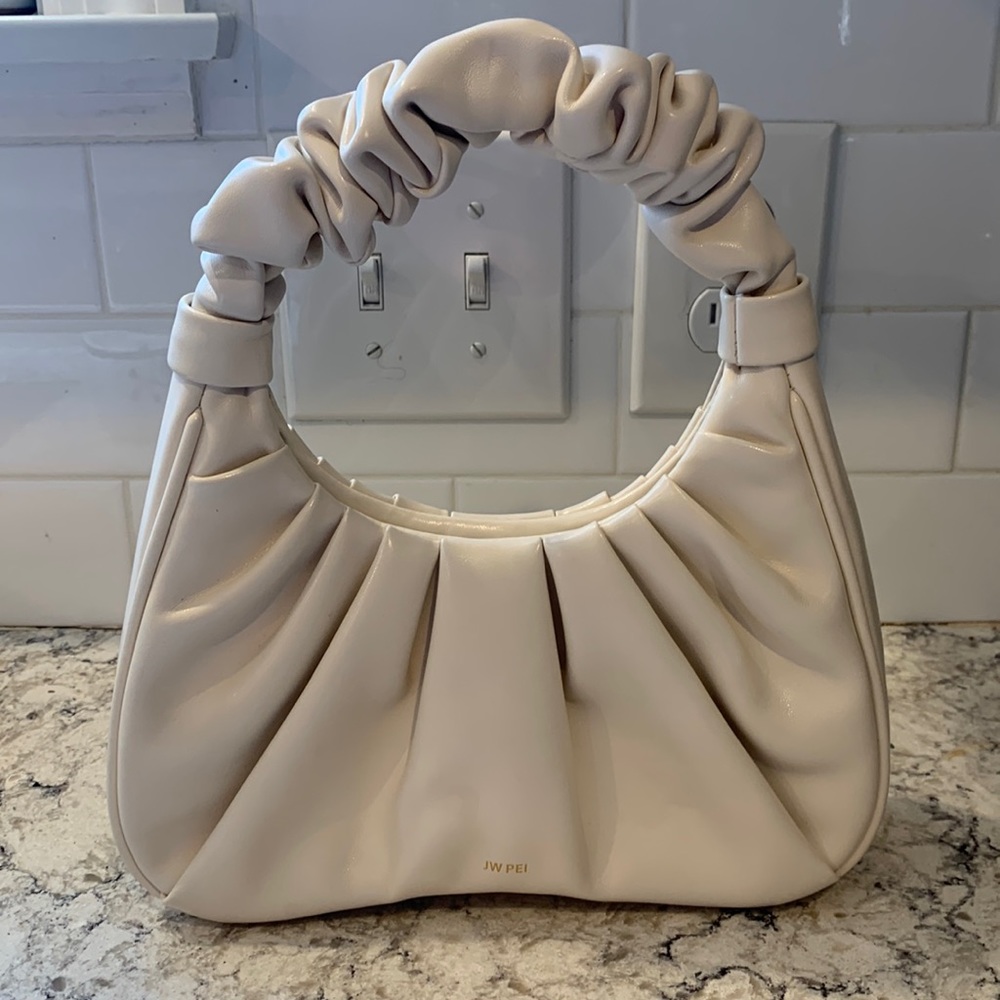 JW PEI Women's Gabbi Ruched Hobo Handbag - Ivory